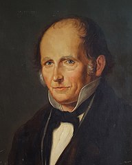 1860er Jahre circa unbekannter Maler, Ölgemälde Porträt Adolf Diesterweg
