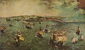 Pieter Bruegel Starszy Port w Neapolu