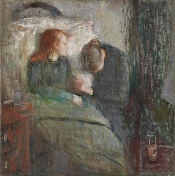 Munch Chore dziecko 1885-86