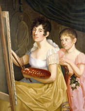 Caroline Bardua - Johanna i Adele Schopenhauer (1806)