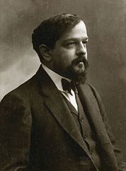 Claude Debussy ca 1908 foto av Félix Nadar