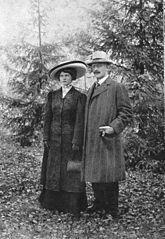 Marie i Knut Hamsun, 1909