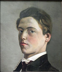 Wilhelm Leibl w wieku 18 lat
