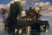 Böcklin - Wyspa żywych -1888