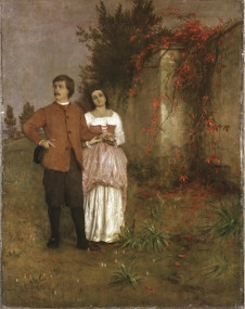 Arnold Böcklin z żoną