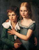 Etienne Maria (1810–1834) und Christine Louise Kolbe (1807–1855)