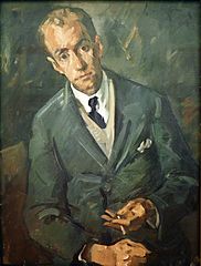 Portret historyka sztuki Fritza Nemitza 