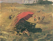 Lenbach–Czerwony parasol