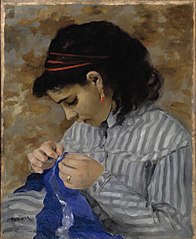 Auguste Renoir Szyjąca Lise