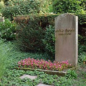 Grabmal Otto Flake - Hauptfriedhof Baden-Baden IMGP0124