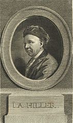 Johann Adam Hiller by Geyser 1775