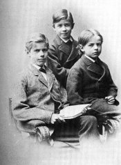 Max Weber and brothers 1879