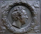 Philipp Carl Bultmann portrait - Dorotheenstädtischer Friedhof - Berlin, Germany - DSC00304