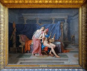 Miłość Parysa i Heleny – Jacques-Louis David