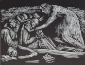 Hellmuth Muntschick - Jezus znajduje śpiących uczniów
