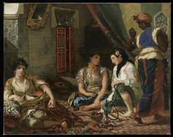 Kobiety algierskie w apartamencie