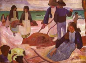 Paul Gauguin -Zbieraczki wodorostów 